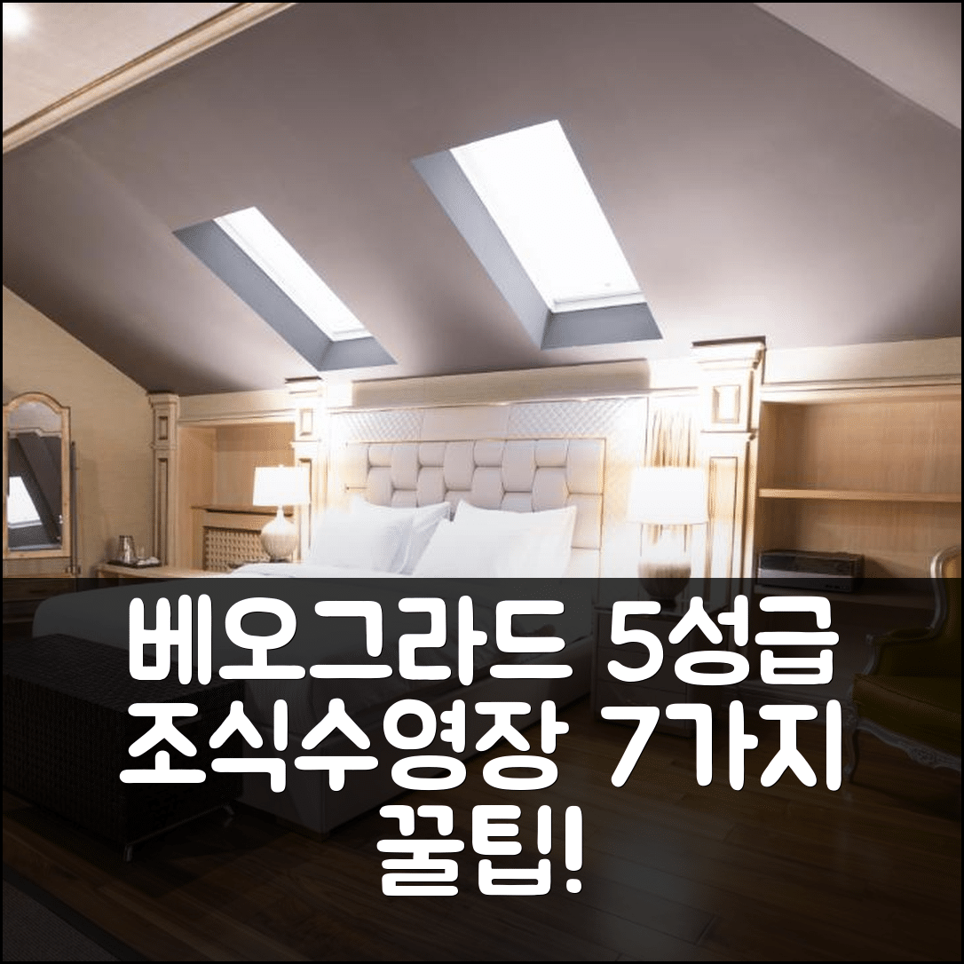 베오그라드 숙소 여행 호텔 에끌라 호텔 | 5성급 조식과 수영장 비용 7가지 팁