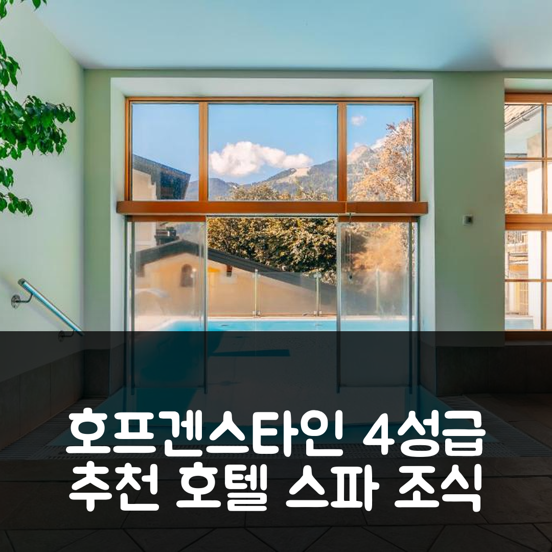 배드 호프겐스타인 숙소 여행 호텔 추천 포스트 포스트 호텔 | 4성급 스파와 조식이 뛰어난 가성비 좋은 8가지 이유