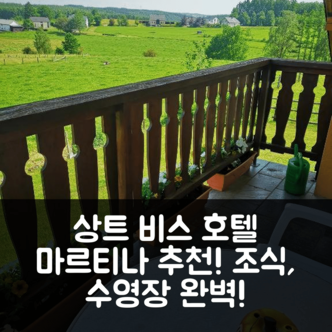 상트 비스 숙소 여행 호텔 추천 마르티나 호텔 | 4성급 가성비와 조식, 수영장 정보 7가지