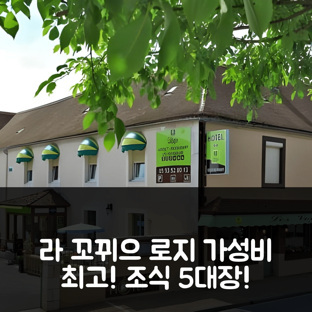 라 꼬뀌으 숙소 여행 로지 호텔-레스토랑 레 보야주르 | 가성비와 조식이 뛰어난 5가지 이유