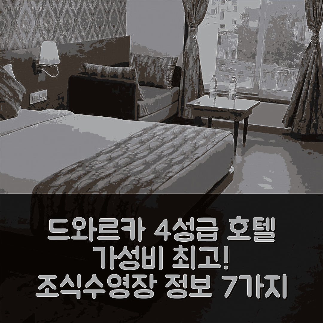 드와르카 숙소 여행 호텔 라지다니 | 가성비 좋은 4성급 조식과 수영장 정보 7가지
